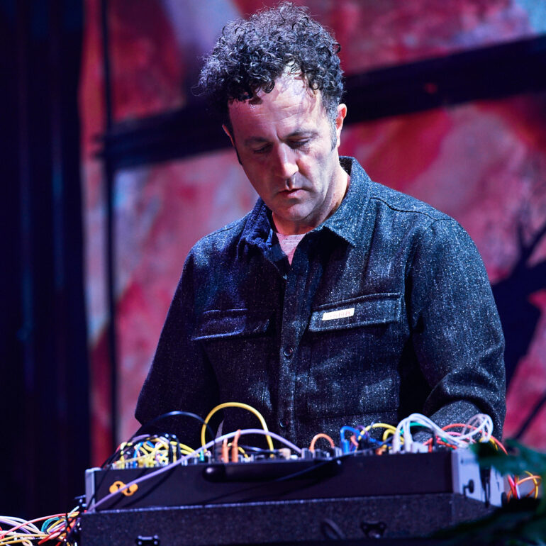 Alex Maiolo performing at Kulutuurikatel Tallinn Music Week opening night 2021