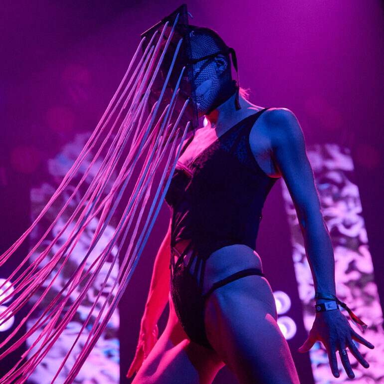 Arya Zappa stage performance at Raadio 2 Live, Telliskivi Loomelinnak, Vaba Lava, Tallinn Music Week 2023