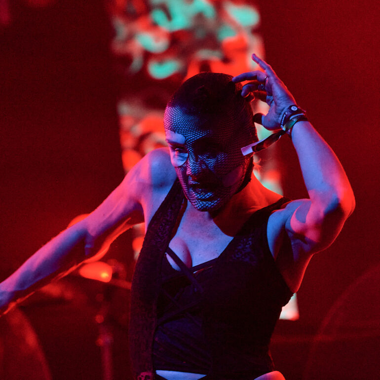 Arya Zappa stage performance at Raadio 2 Live, Telliskivi Loomelinnak, Vaba Lava, Tallinn Music Week 2023