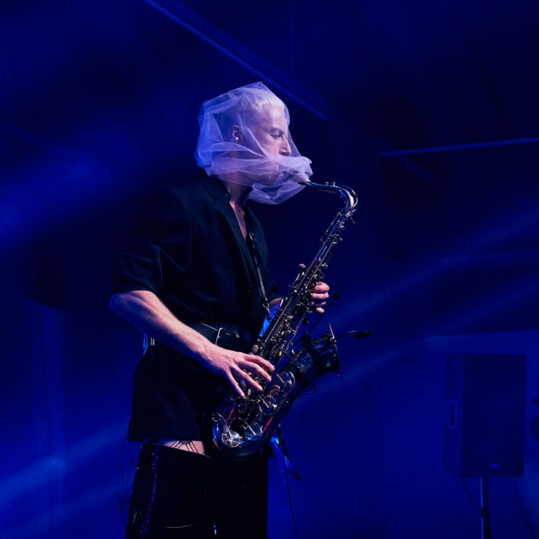 Bendik Giske performance at KAI Art Center - Tallinn Music Week 2020