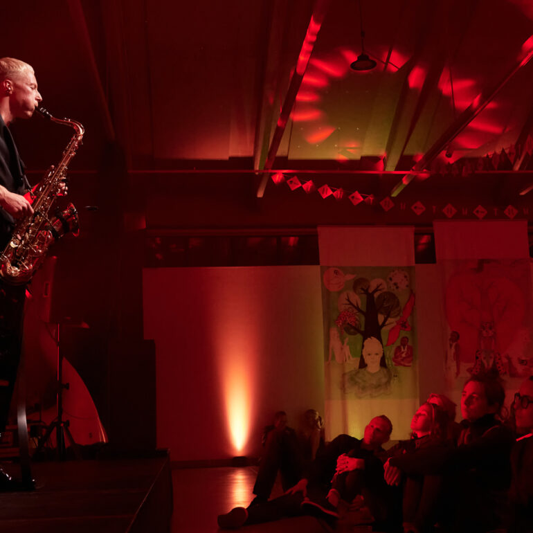 Bendik Giske performance at KAI Art Center - Tallinn Music Week 2020