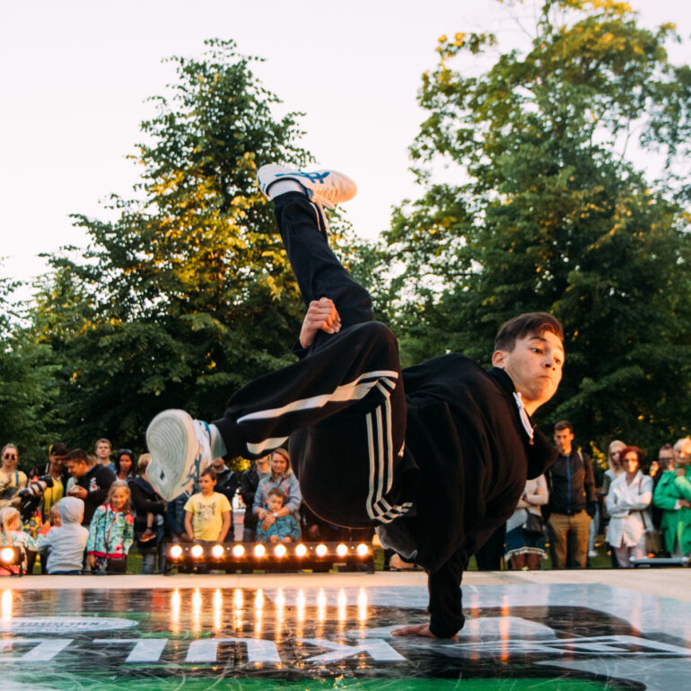Break dance battle in Pärnu Estonia