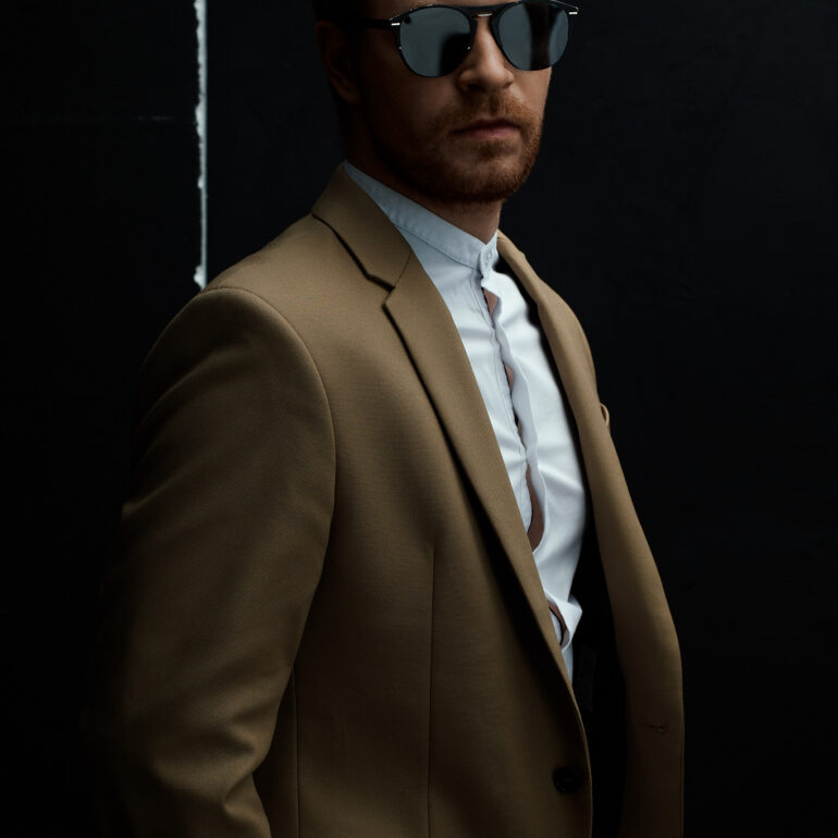 Creative Portrait Photo Session in Studio with Konstantin