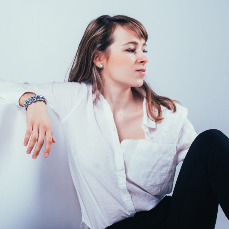 Creative Portrait Photo Session in Studio with Masha