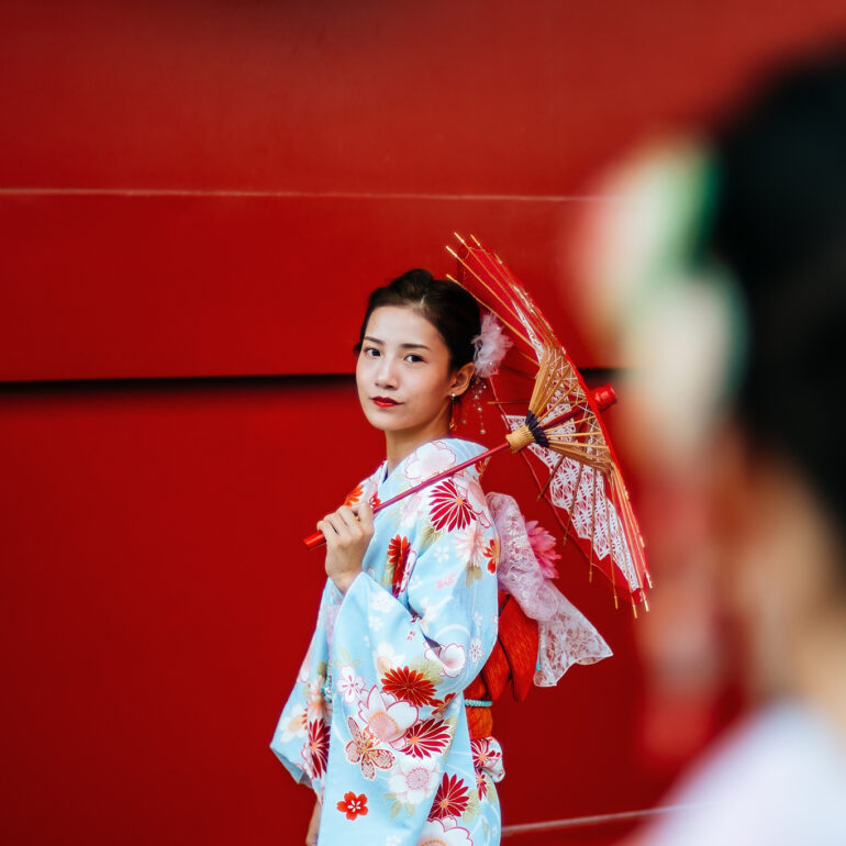 Creative Portrait Photo Session in Tokyo Japan