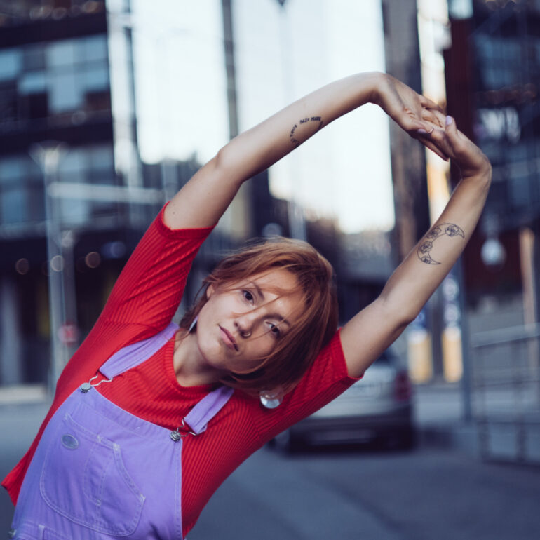 Creative Portrait Photo Session of Ganna