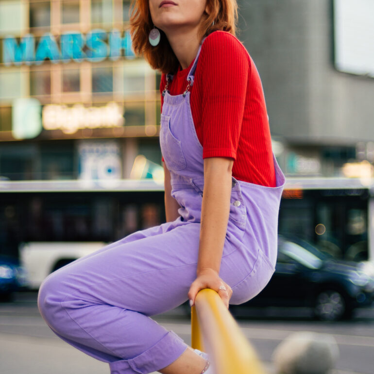 Creative Portrait Photo Session of Ganna