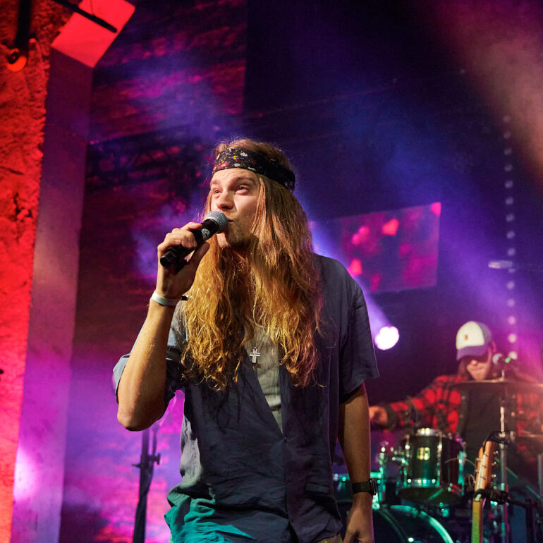 Daniel Levi performing at Indie Shuffle Night, Telliskivi Loomelinnak, Fotografiska, Tallinn Music Week 2023