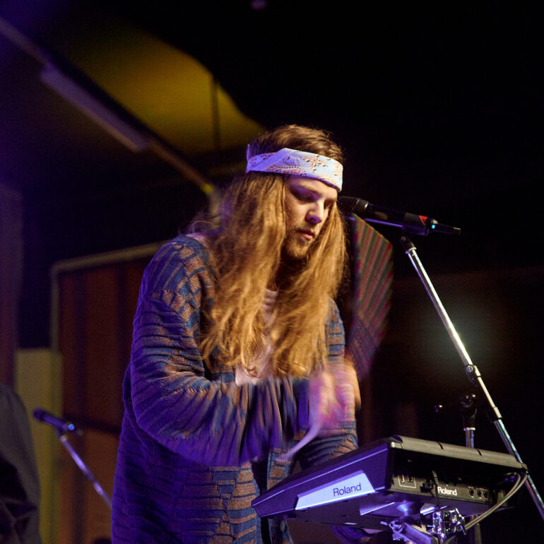 Daniel Levi performing at Telliskivi Loomelinnak, Tallinn Music Week 2022