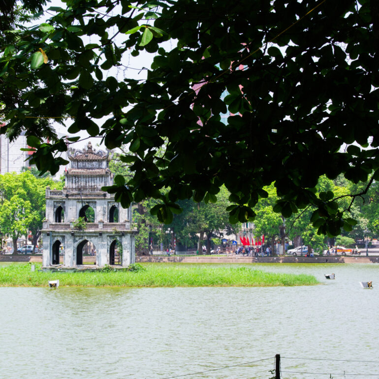 Hoan Kiem Lake - the jewel of Hanoi, Vietnam