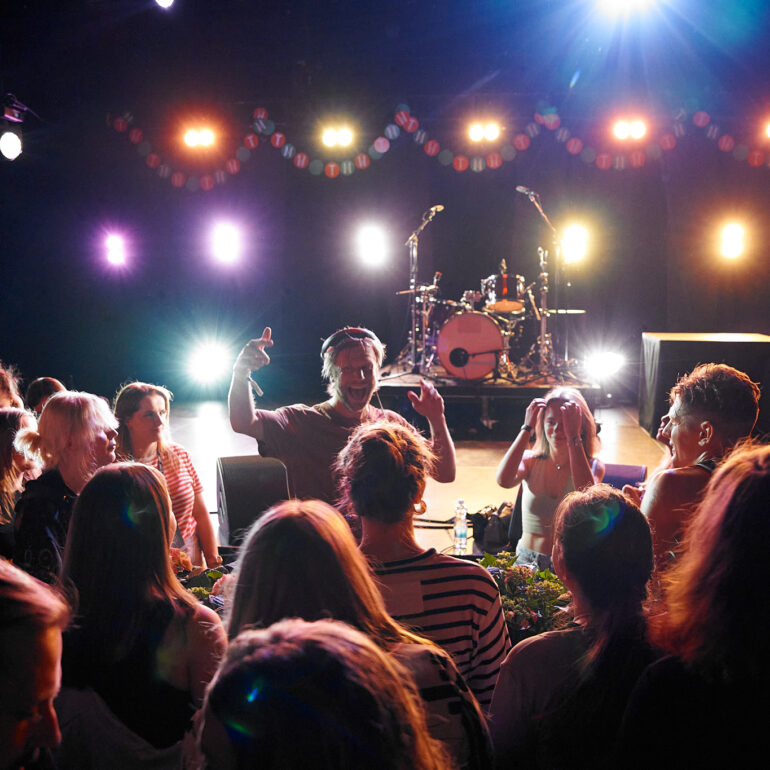 Ivan Dorn performing at Raadio 2 Live, Telliskivi Loomelinnak, Vaba Lava, Tallinn Music Week 2023