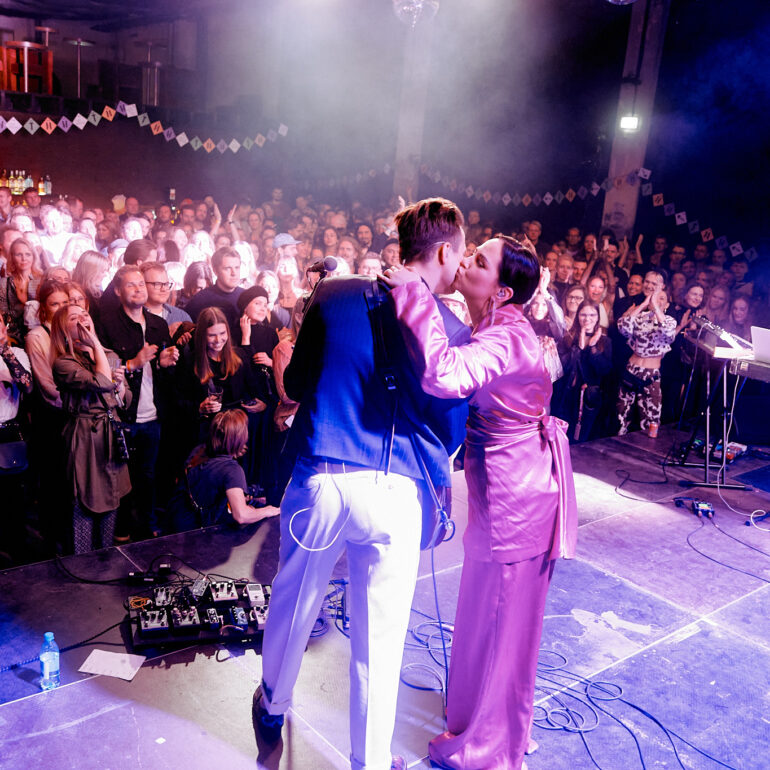 Jonas.f.k performing at Telliskivi Loomelinnak D3 Nightclub Tallinn Music Week 2021