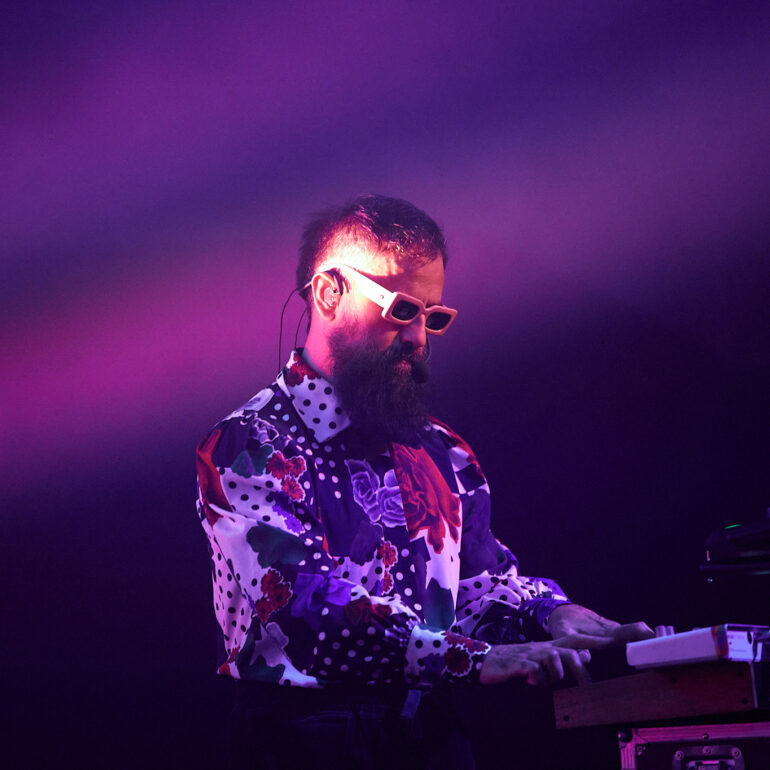 K not K performing at Võnge Festival Stage, Telliskivi Loomelinnak, Fotografiska, Tallinn Music Week 2023
