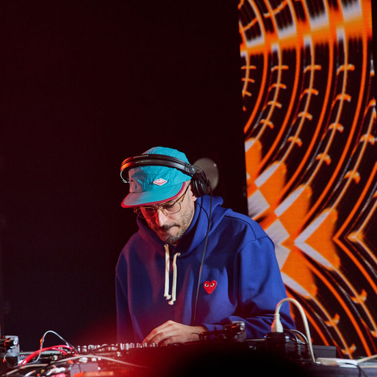 Maya Killtron performing at Funk Embassy Night, Vaba Lava, Telliskivi Loomelinnak, Tallinn Music Week 2023