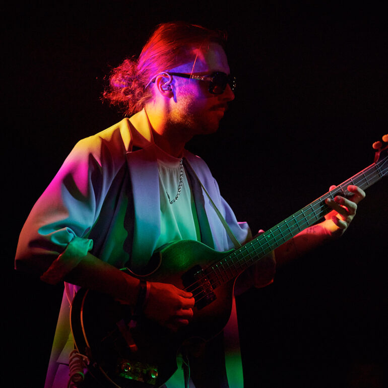 Ouu performing at Indie Shuffle Night, Fotografiska, Telliskivi Loomelinnak, Tallinn Music Week 2023