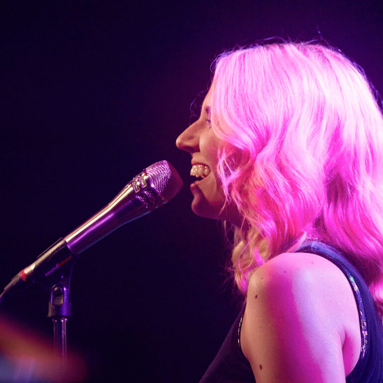 Rita Ray performing at D3 Nightclub, Telliskivi Loomelinnak, Tallinn Music Week 2021