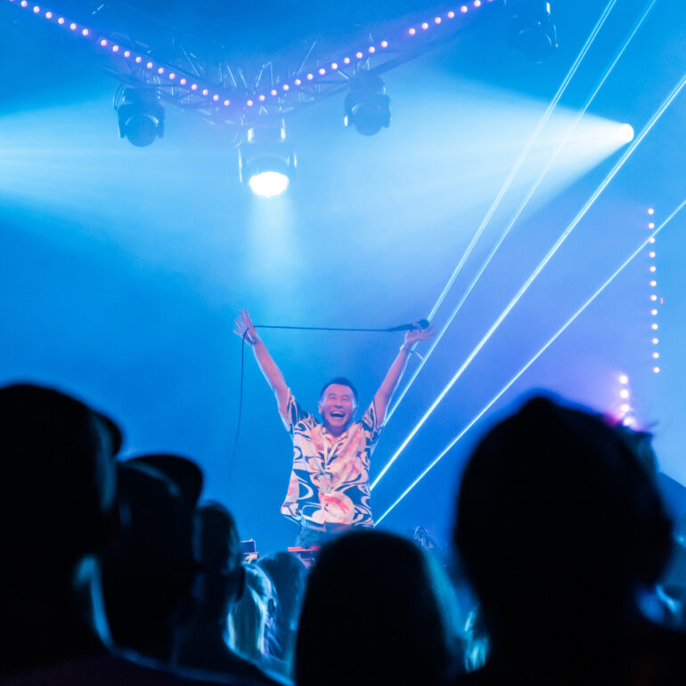 Soichi Terada performance at Sweet Spot Music Festival 2018 in Tallinna Kulutuurikatel