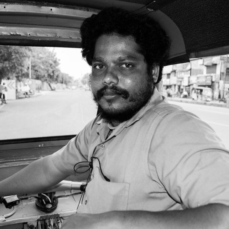 Tuk Tuk driver - Street Photography in Chennai, India