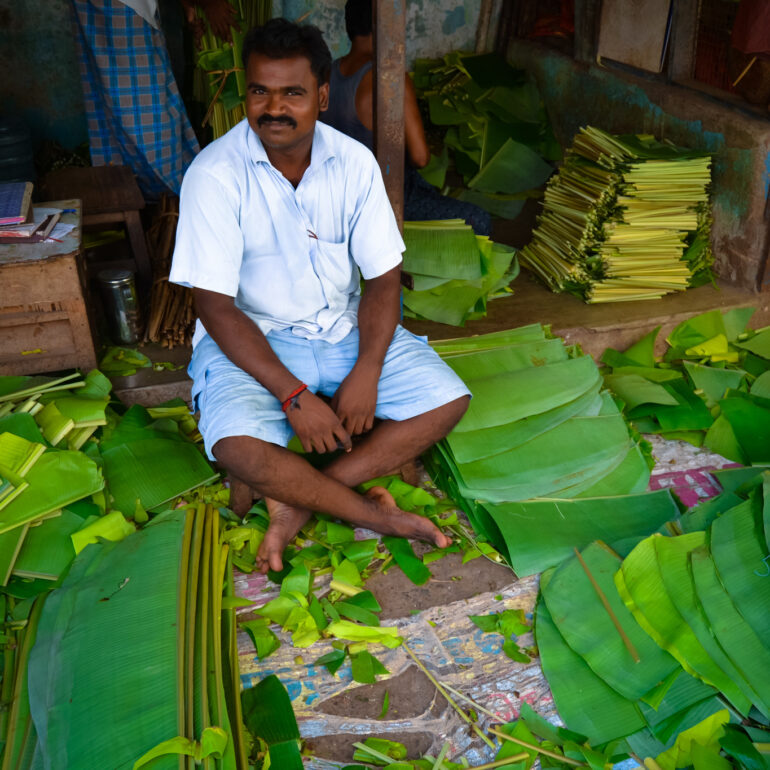 Street Photography in Chennai, India - Vegetable market