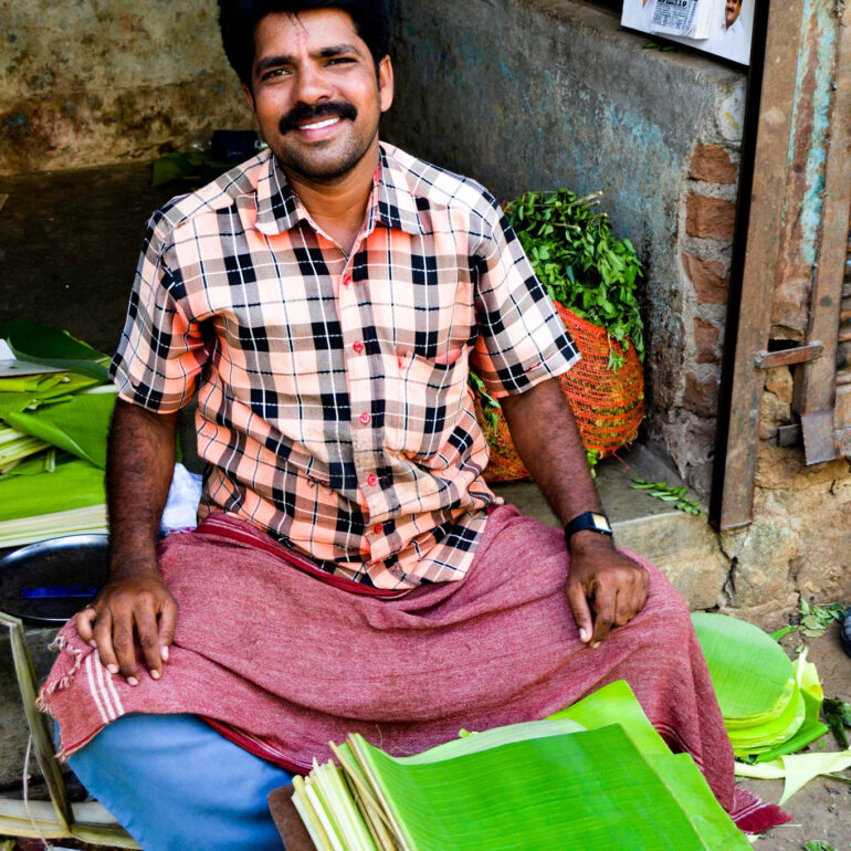 Street Photography in Chennai, India - Vegetable market