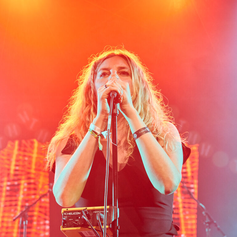 Sweet Tempest performing at Raadio 2 Live Telliskivi Loomelinnak Vaba Lava Tallinn Music Week 2023