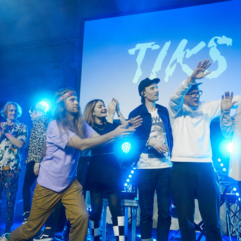 TIKS Show at Tallinn Music Week 2021 opening night in Kulutuurikatel