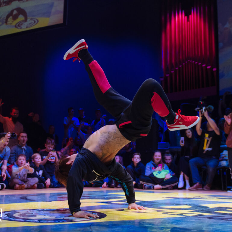 The Battle of EST 2017 - International Hip Hop and Break Dance cultural event at Vanemuine theatre Tartu