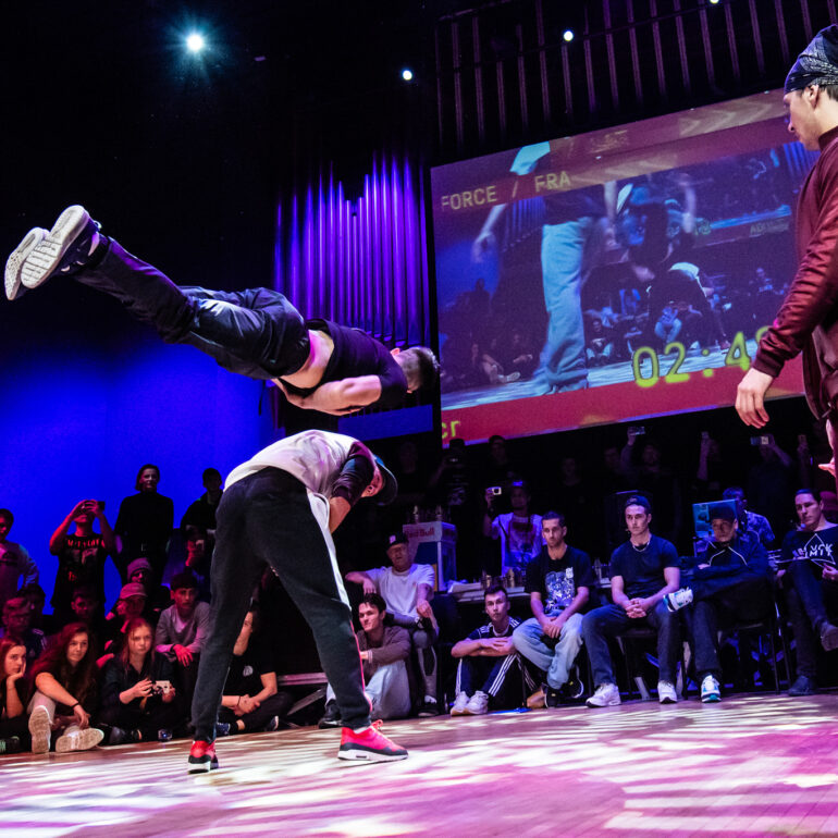 The Battle of EST 2019 - International Hip Hop and Break Dance cultural event at Vanemuine theatre Tartu