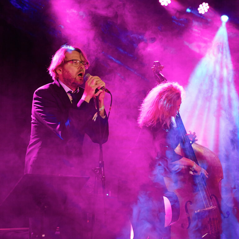 The Free Musketeers performing at Fotografiska, Telliskivi Loomelinnak, Tallinn Music Week 2021