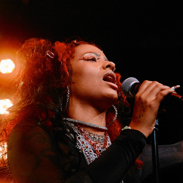 YASMYN performing at D3 Nightclub, Telliskivi Loomelinnak, Tallinn Music Week 2021